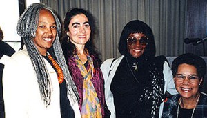 WILPF President Betty Burkes Honored by NYC Branch, 1996