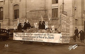 Disarmament Petition Float, 1932, Geneva