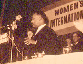 Martin Luther King, Jr Addresses WILPF 50th Anniversary Event, 1965.